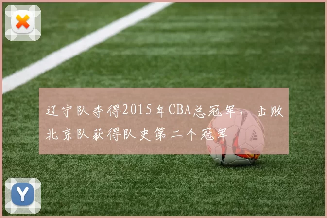 辽宁队夺得2015年CBA总冠军,击败北京队获得队史第二个冠军